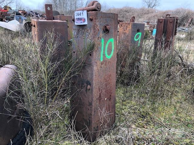  Rammeslag ca. 2000 kg مكونات أخرى