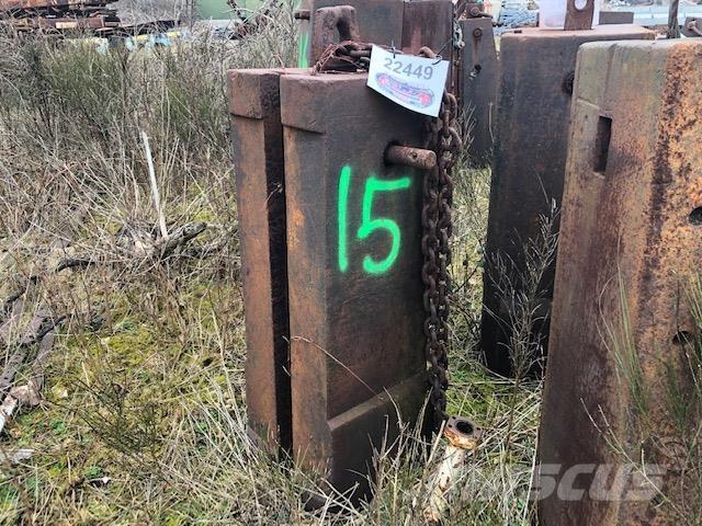  Rammeslag ca. 2000 kg مكونات أخرى