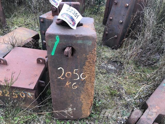  Rammeslag ca. 2050 kg مكونات أخرى