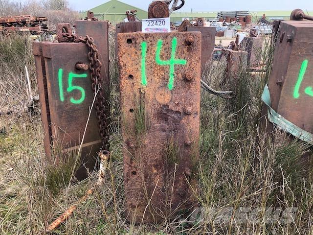  Rammeslag ca. 3000 kg مكونات أخرى