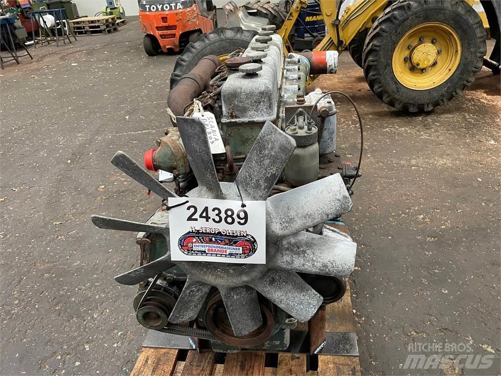 Scania D8L B09 motor. محركات