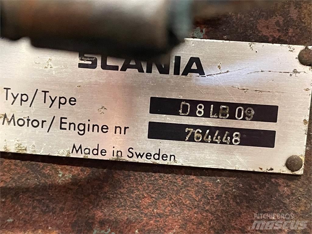 Scania D8L B09 motor. محركات