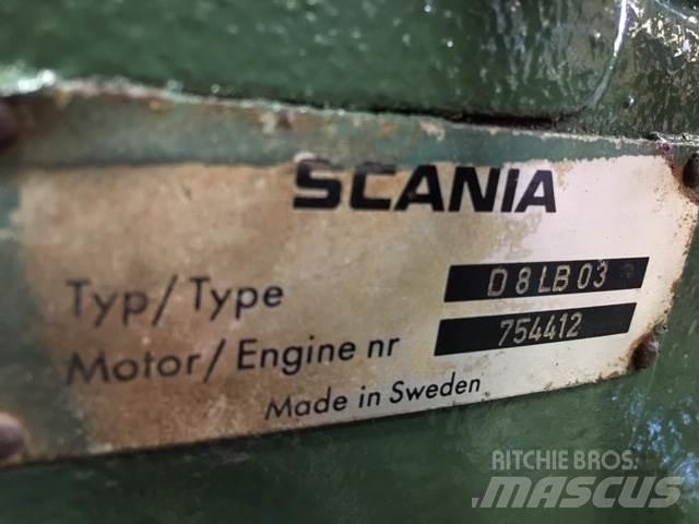 Scania D8LB03 motor محركات