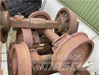  Skinnehjul ø450 mm + flange الإطارات والعجلات والحافات