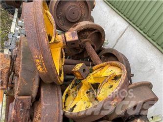  Skinnehjul ø450 mm + flange الإطارات والعجلات والحافات