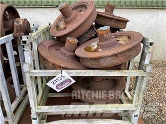  Skinnehjul, ø600 mm + flange الإطارات والعجلات والحافات