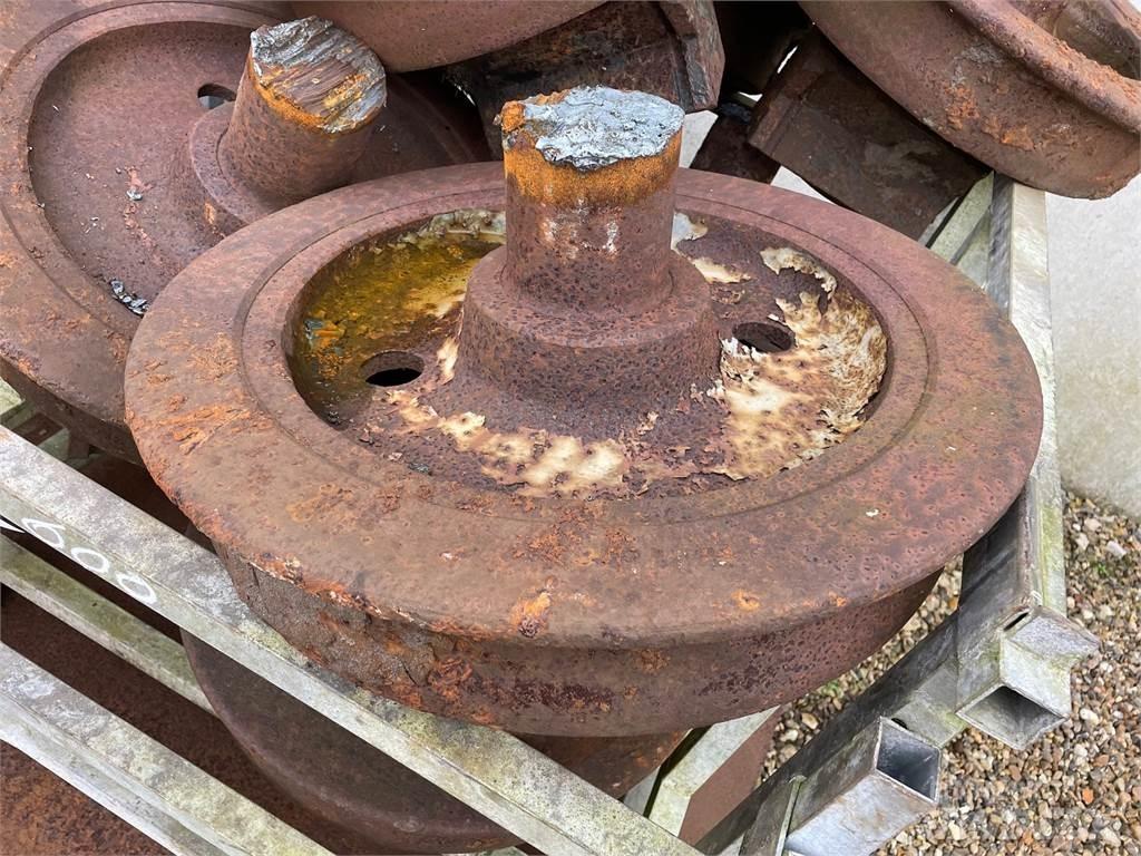 Skinnehjul, ø600 mm + flange الإطارات والعجلات والحافات