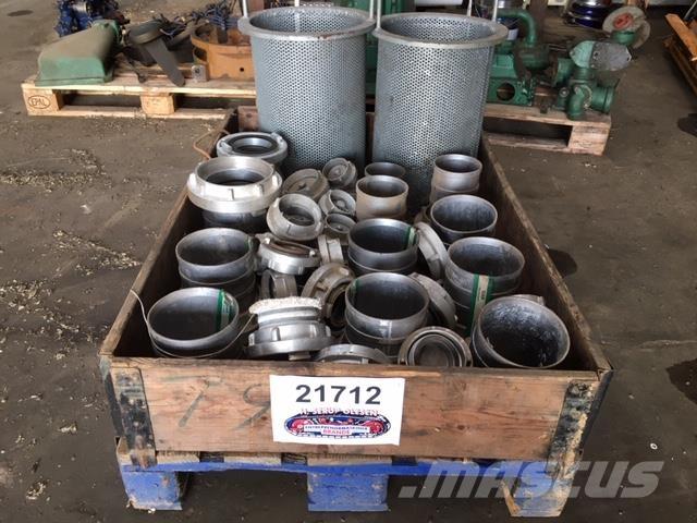  Slangekoblinger, 1 parti مكونات أخرى