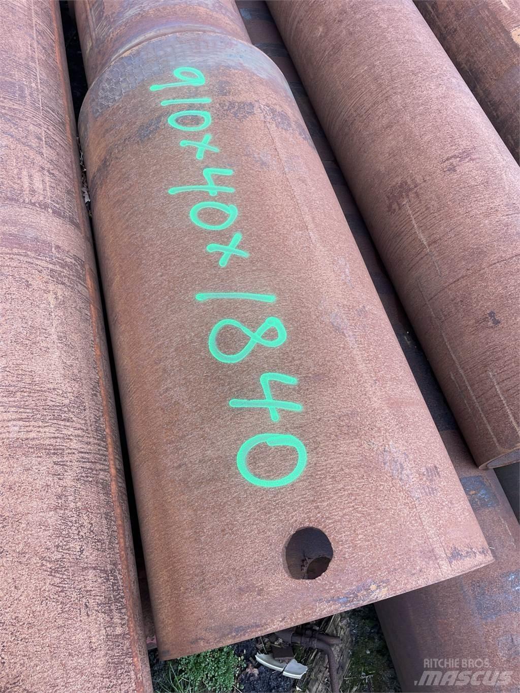 Stålrør ø910x40x1840 mm معدات خطوط الأنابيب