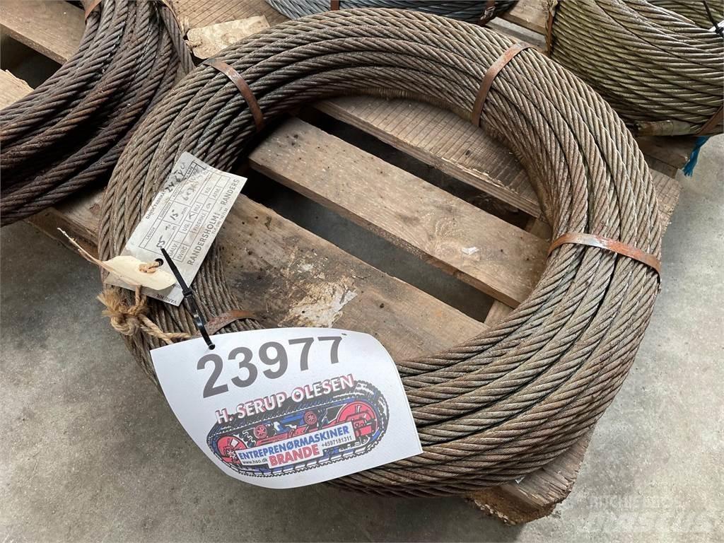  Stålwire Ø15 mm أجزاء ومعدات رافعات