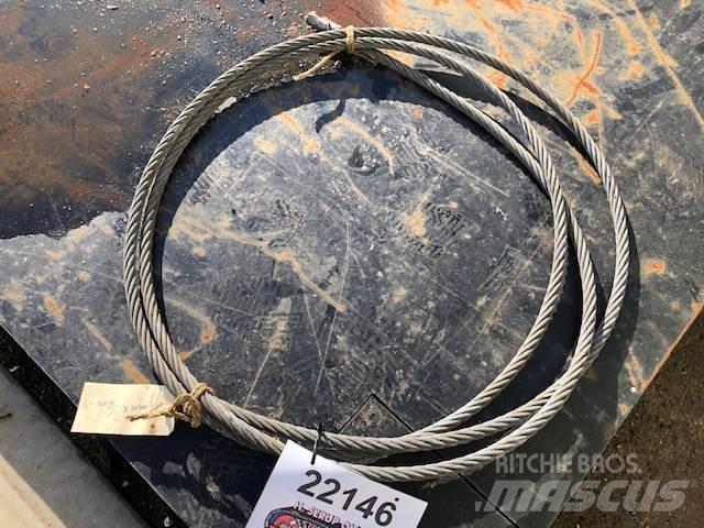  Stålwire Ø18 mm أجزاء ومعدات رافعات