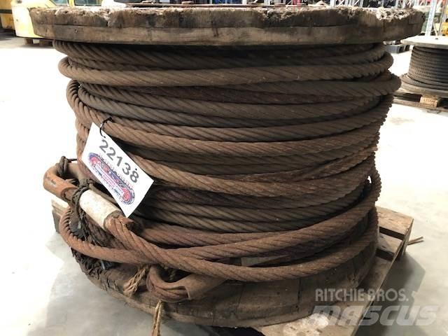  Stålwire Ø32 mm أجزاء ومعدات رافعات