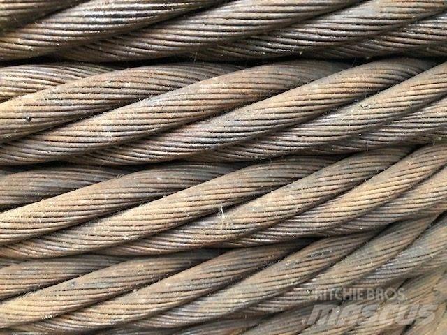  Stålwire Ø37 mm أجزاء ومعدات رافعات