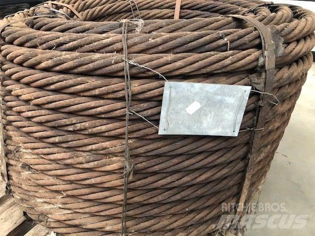  Stålwire Ø37 mm أجزاء ومعدات رافعات