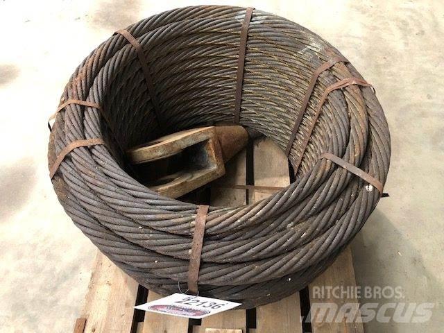  Stålwire Ø42 mm أجزاء ومعدات رافعات