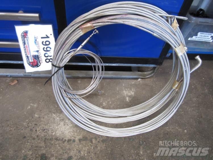  Stålwire Ø6 mm, rustfri أجزاء ومعدات رافعات