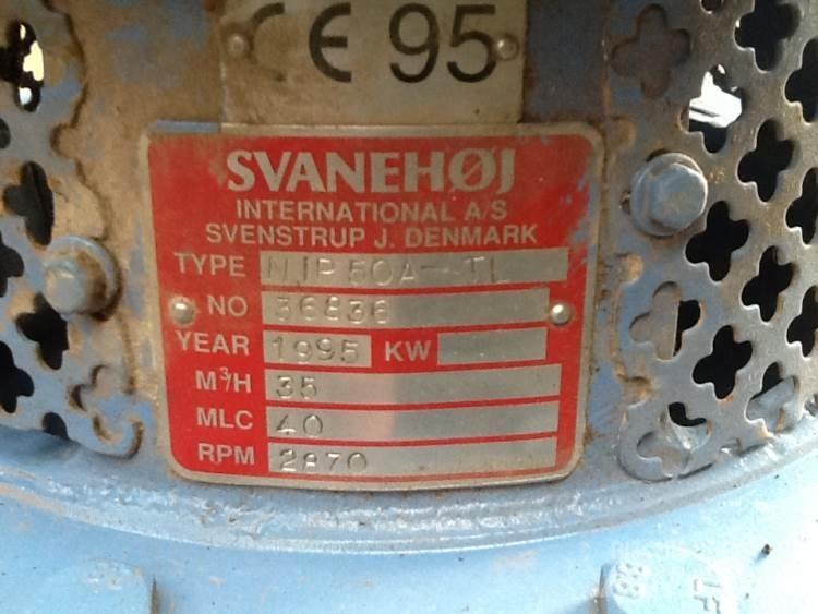 Svanehøj NP 50A-TL pumpe مضخات المياه