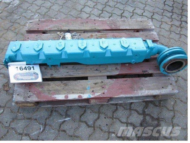  Udstødningsmanifold, kølet محركات