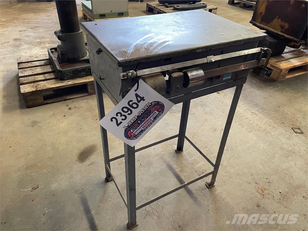  Vægt, mekanisk 76 kg مكونات أخرى