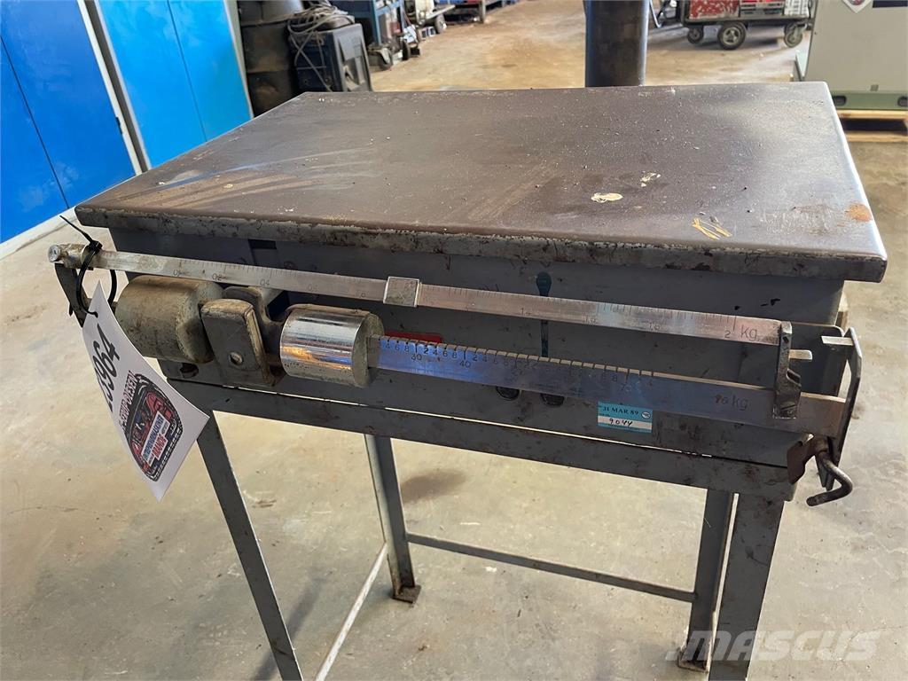  Vægt, mekanisk 76 kg مكونات أخرى