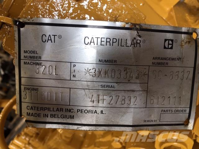  Ventilblok ex. Cat 320L مكونات أخرى