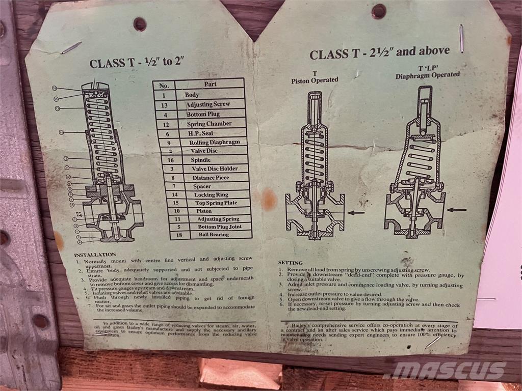  Ventiler - ca. 40 stk. مكونات أخرى