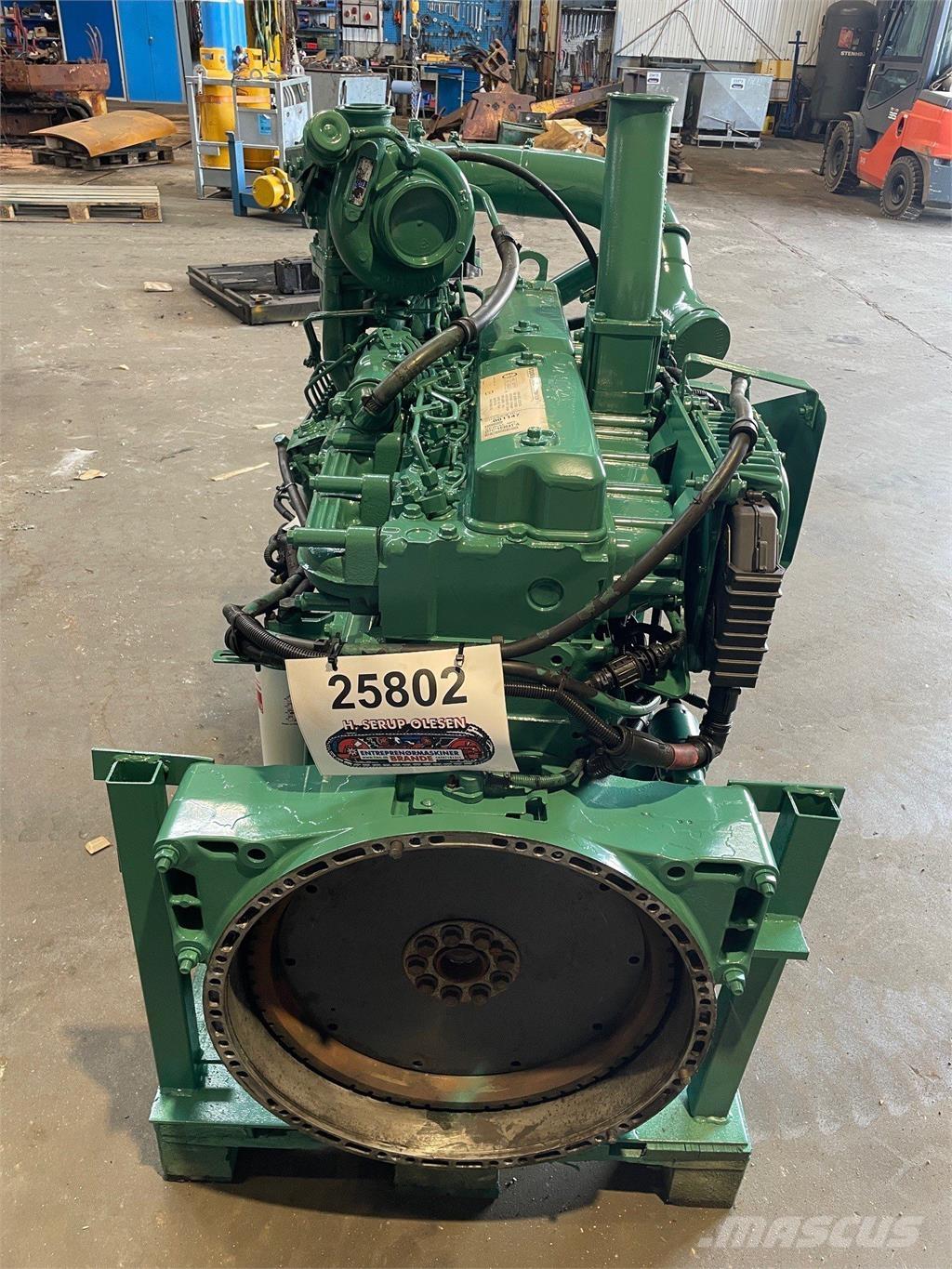 Volvo D7C motor محركات