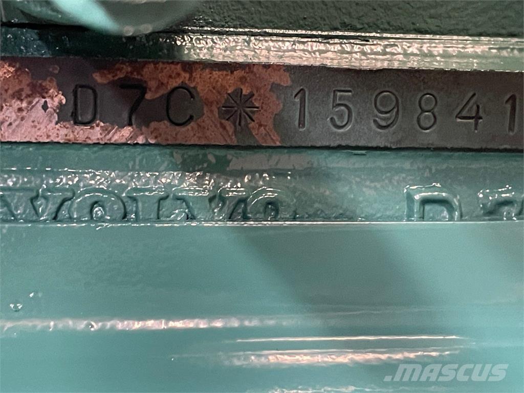 Volvo D7C motor محركات