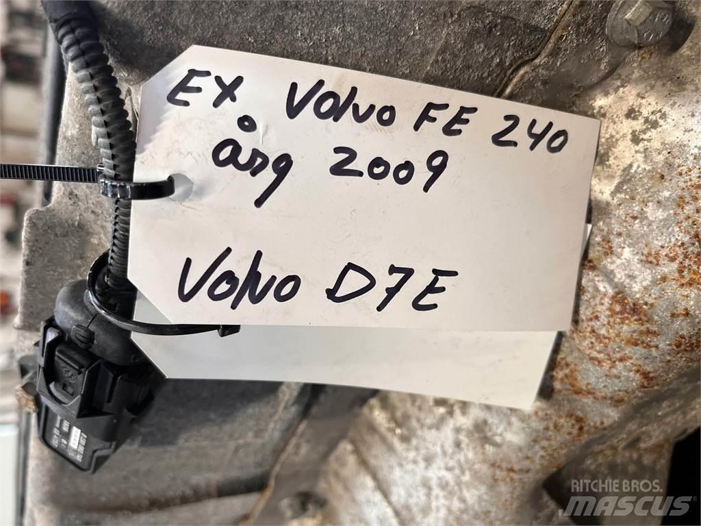 Volvo D7E motor محركات