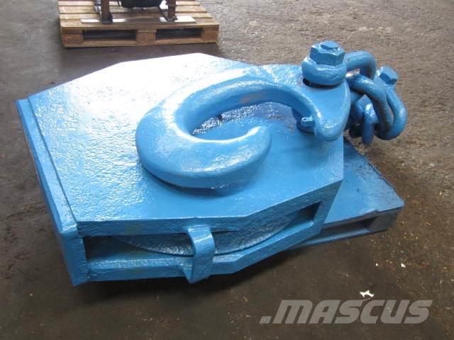  Wireblok - ca. 100 ton أجزاء ومعدات رافعات