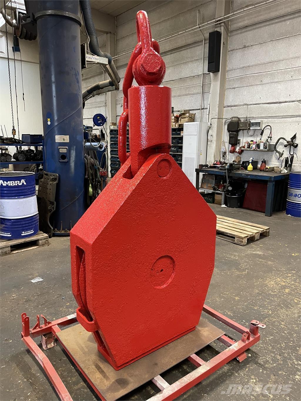  Wireblok - ca. 100 ton أجزاء ومعدات رافعات