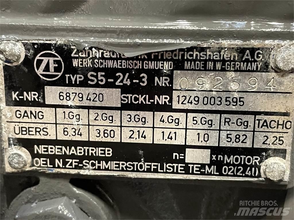 ZF gearkasse type S5-24-3 أجهزة نقل