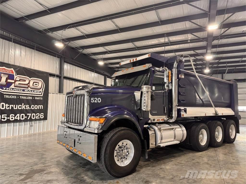 International HX520 شاحنات قلابة