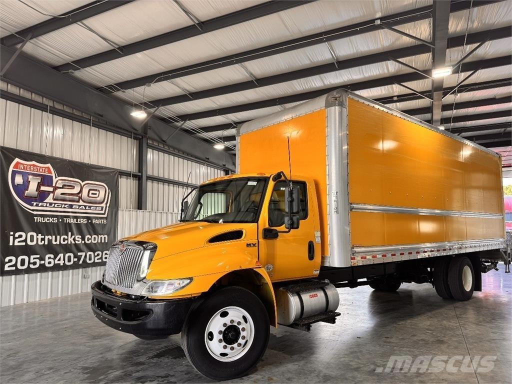 International MV607 شاحنات ذات هيكل صندوقي