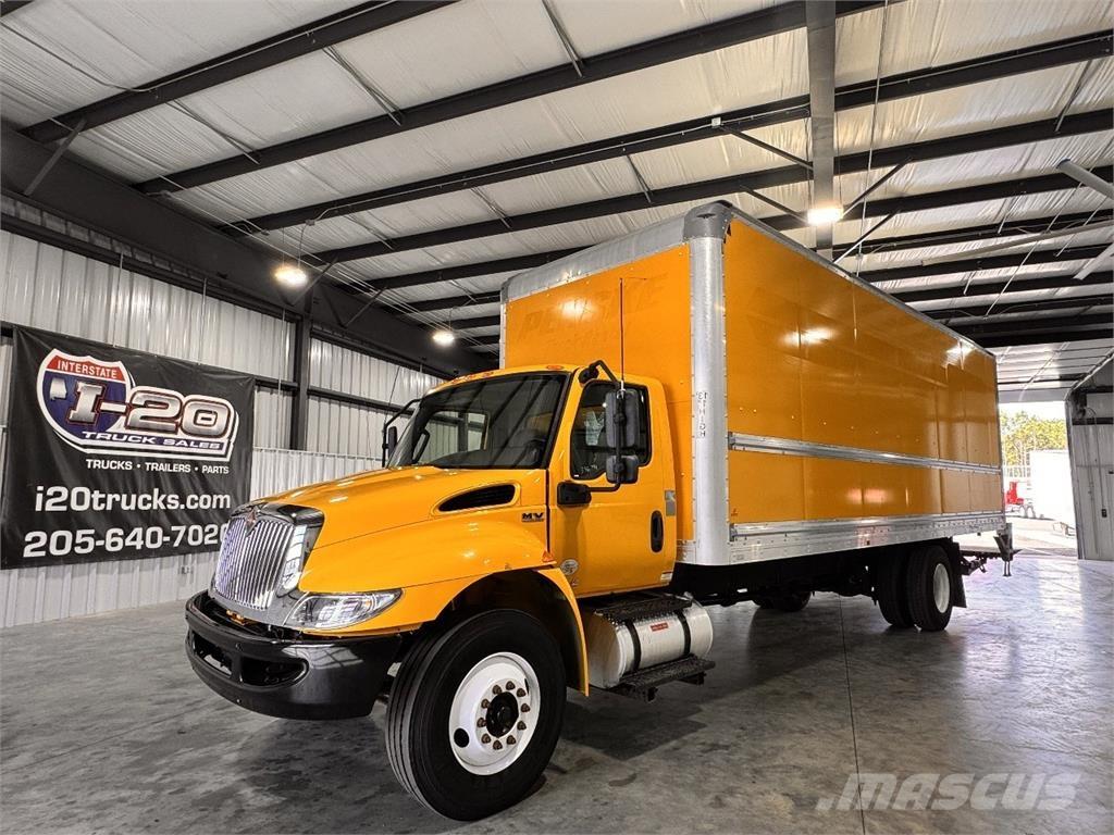 International MV607 شاحنات ذات هيكل صندوقي