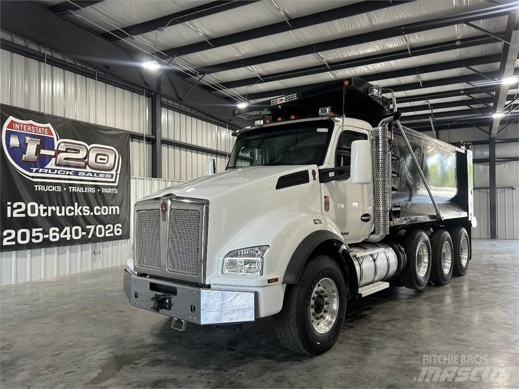 Kenworth T880 شاحنات قلابة