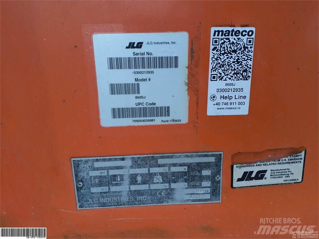 JLG 860SJ رافعات سلة مفصلية