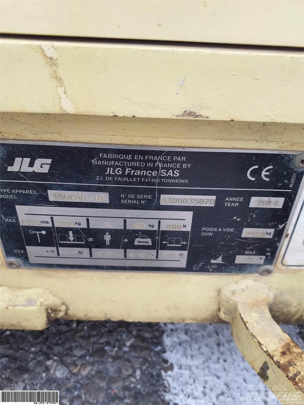 JLG Toucan 10E رافعات السارية الرأسية