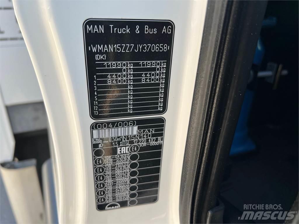 MAN TGL 12.220 شاحنات ذات هيكل صندوقي