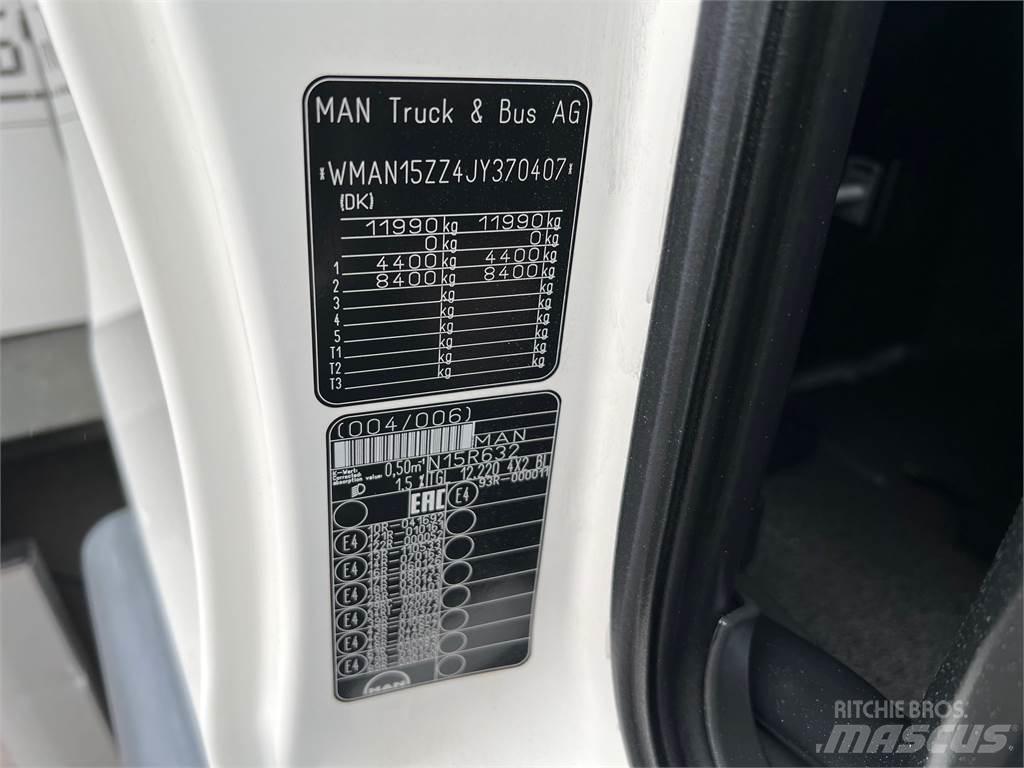 MAN TGL 12.220 شاحنات ذات هيكل صندوقي
