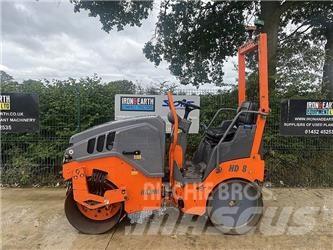Hamm HD8 VV Roller مداحل ثنائية الاسطوانة