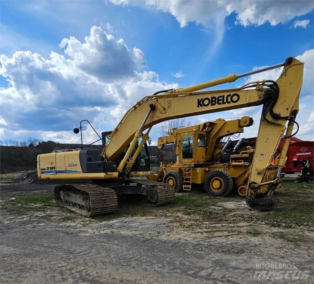 Kobelco Sk210LC حفارات زحافة