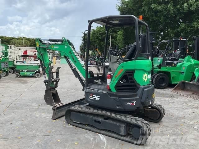 Bobcat E26 حفارات زحافة