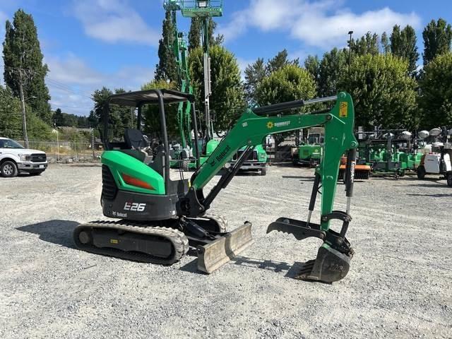 Bobcat E26 حفارات زحافة