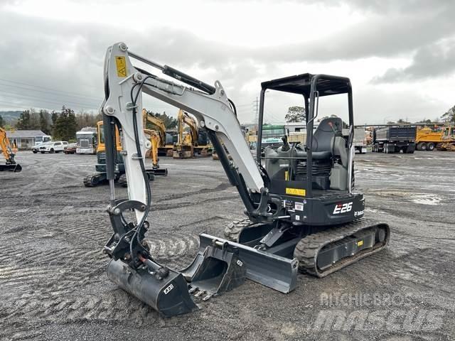 Bobcat E26 حفارات صغيرة أقل من 7 طن (حفارات صغيرة)