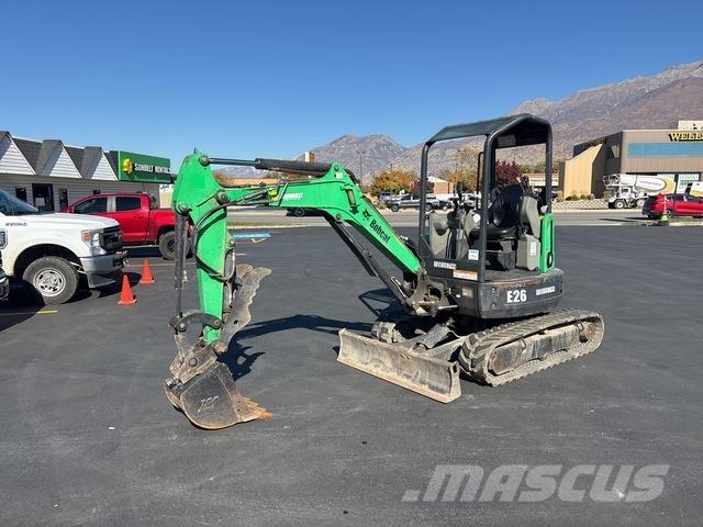 Bobcat E26 حفارات زحافة