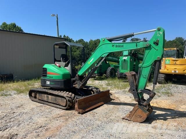 Bobcat E50 حفارات زحافة