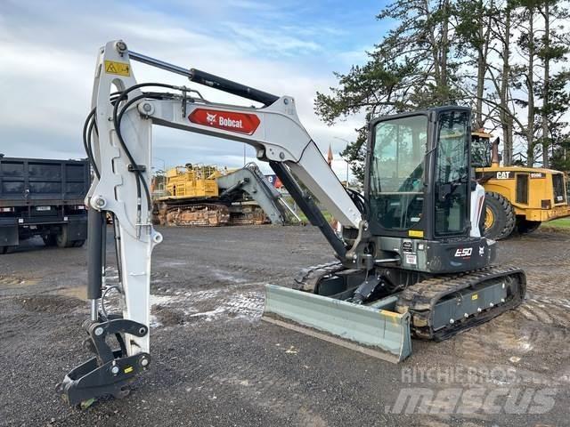 Bobcat E50 حفارات صغيرة أقل من 7 طن (حفارات صغيرة)