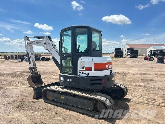 Bobcat E50 حفارات زحافة
