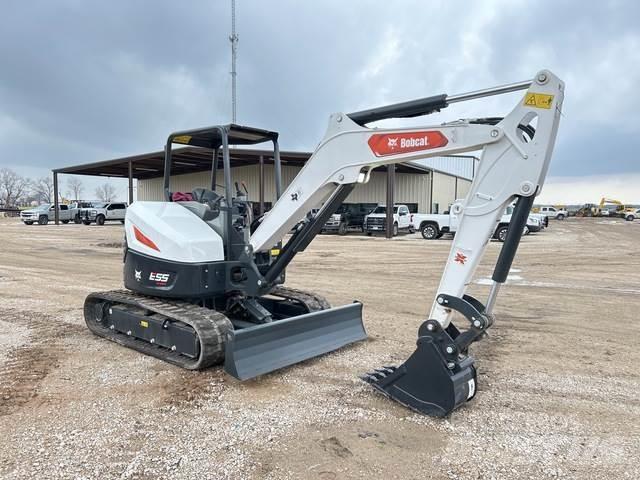 Bobcat E55 حفارات زحافة